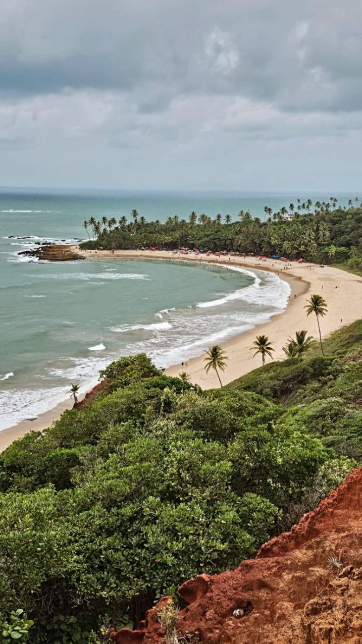 Praia de Coqueirinho vista do alto